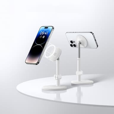 Baseus Mobilhållare Magpro Stående - Vit