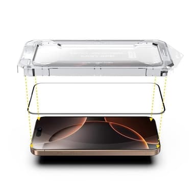BOOM iPhone 16 Pro Härdat Glas Skärmskydd - 2 Pack