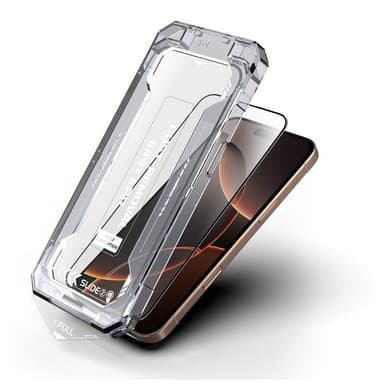 BOOM iPhone 16 Pro Härdat Glas Skärmskydd - 2 Pack