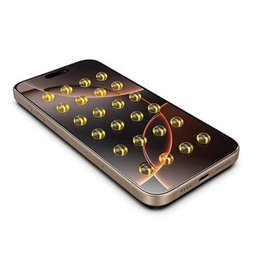 BOOM iPhone 16 Pro Härdat Glas Skärmskydd - 2 Pack