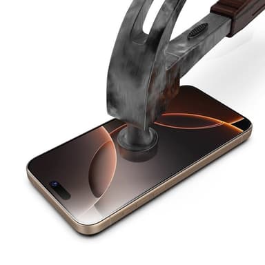 BOOM iPhone 16 Pro Härdat Glas Skärmskydd - 2 Pack