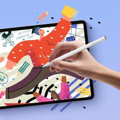 Baseus Active Stylus Penna Smooth För iPad Writing 2 - Vit