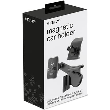 CELLY Mobilhållare Magnetisk För Tesla Model X,Y,3,S