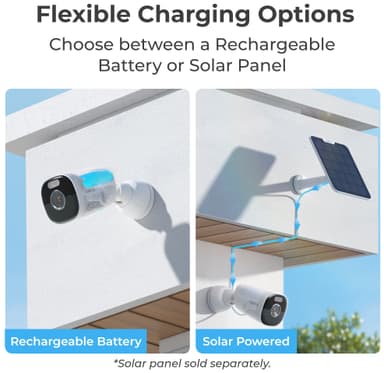 Reolink Argus Eco Pro 2K trådlös säkerhetskamera för utomhusbruk