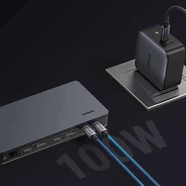 UGreen USB-C HUB Multifunctional - Grå
