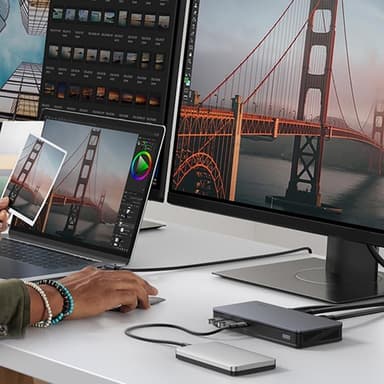 UGreen USB-C HUB Multifunctional - Grå