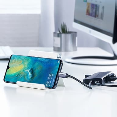 Ugreen 9in1 HUB USB-C Till USB-C, HDMI, VGA, RJ45, SD/TF Kortläsare, 3xUSB-A 3.0