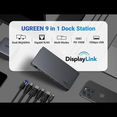 UGreen USB-C HUB Multifunctional - Grå