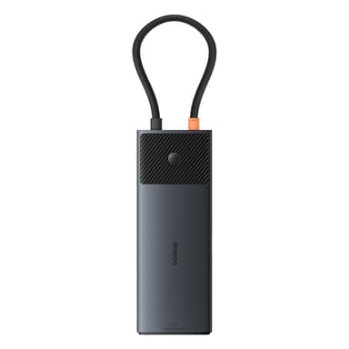 Baseus USB HUB 11in1 Metal Gleam Series II USB-A/USB-C - Svart