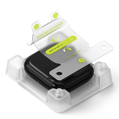 [2-Pack] Ringke Apple Watch 10 (46 mm) Plastfilm Skärmskydd Folia