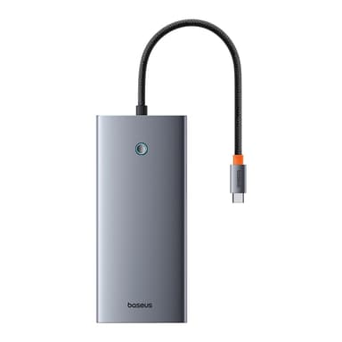 Baseus 13in1 HUB USB-C Till VGA, HDMI, RJ45, SD,TF, Aux, USB-C, USB-A
