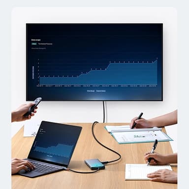 Baseus 13in1 HUB USB-C Till VGA, HDMI, RJ45, SD,TF, Aux, USB-C, USB-A