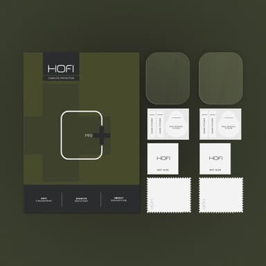 [2-Pack] Hofi Apple Watch 42mm Series 10 Skärmskydd HydroFlex
