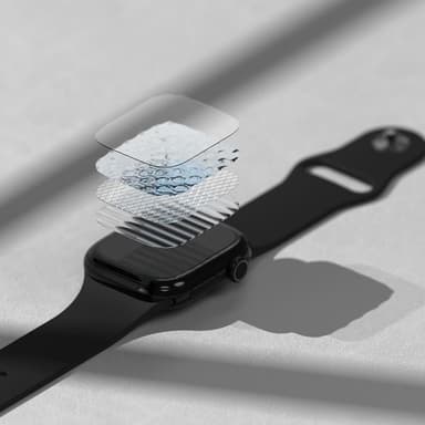 [2-Pack] Ringke Apple Watch 10 (46 mm) Plastfilm Skärmskydd Folia