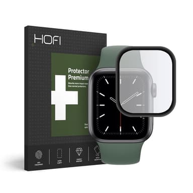 HOFI Härdat Glas Skärmskydd Apple Watch 4/5 (40 Mm) Svart