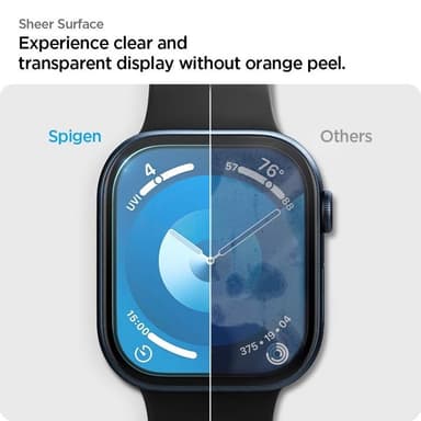 [2-Pack] Spigen Apple Watch 42mm Series 10 Skärmskydd Elite Shield