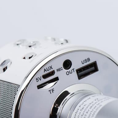 Multimedia Karaoke Mikrofon CR58S HQ - Silver