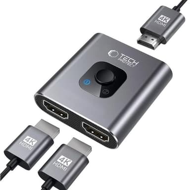 Tech-Protect HB07 2in1 Hub Adapter - Space Grå