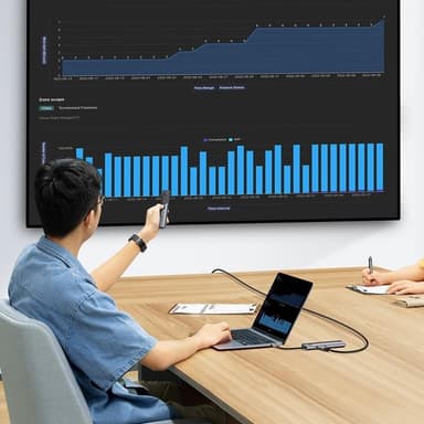 Baseus Hub 6 Port StarJoy - Grå