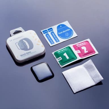 Wozinsky Apple Watch 38mm Härdat Glas Skärmskydd Hybrid - Svart
