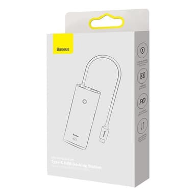Baseus Multifunctional HUB USB-C - Vit