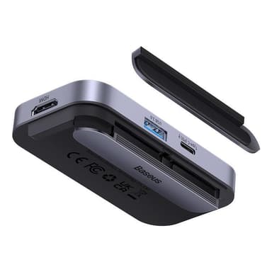 Baseus 6in1 Universal HUB USB-C - Mörk Grå