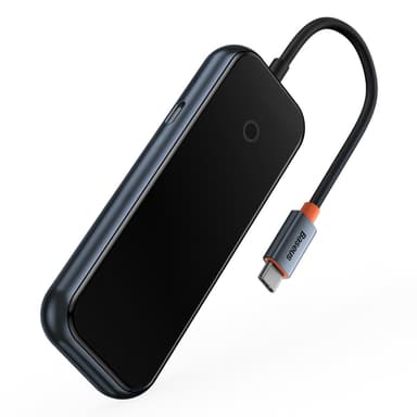 Baseus 4-Port Hub - Mörkgrå
