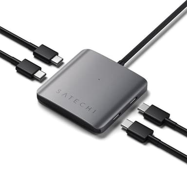 Satechi USB-C-hubb med 4 portar och PD