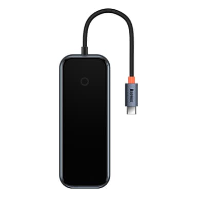 Baseus 4-Port Hub - Mörkgrå