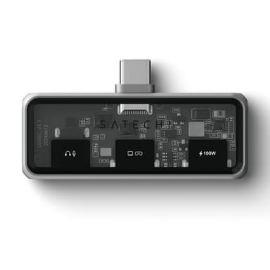 Satechi Mobile XR Hub med ljud - rymdgrå