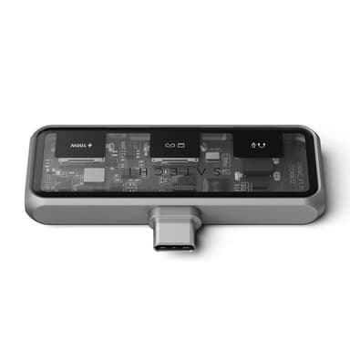 Satechi Mobile XR Hub med ljud - rymdgrå