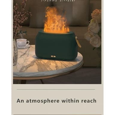 Aromaterapimaskin Luftfuktare/Diffusor HZ005 - Mörkgrön