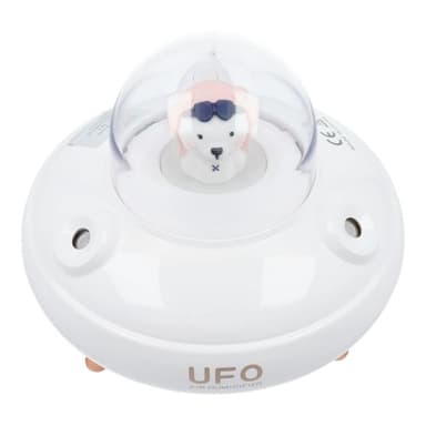 Aromaterapimaskin Luftfuktare/Diffusor UFO - Vit