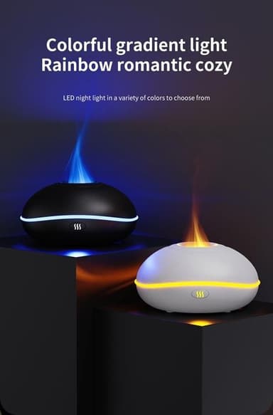 Aromaterapimaskin Luftfuktare/Diffusor SD13  - Vit
