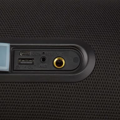 Nedis Bluetooth® Party Boombox | 9.5 timmar | 2.1 | 120 W | Uppspelning av media: AUX / USB | IPX5 | Synkroniseringsbar | Bärhandtag | Festljus | Svart