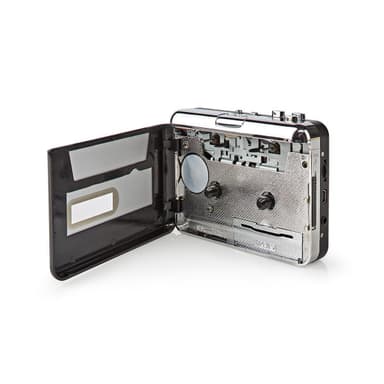 Nedis Cassette Converter | Bärbar | Anslutningsutgång: 1x 3.5 mm / 1x Mini USB | Tillbehör: USB-kabel | Batteridriven / USB ström
