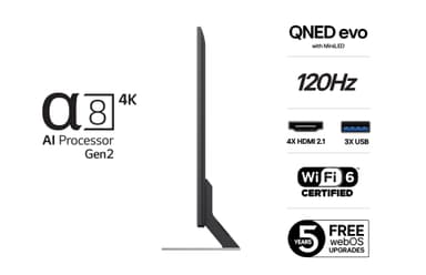 LG 55" QNED 85 4K QNED Edge MiniLED TV (2025)