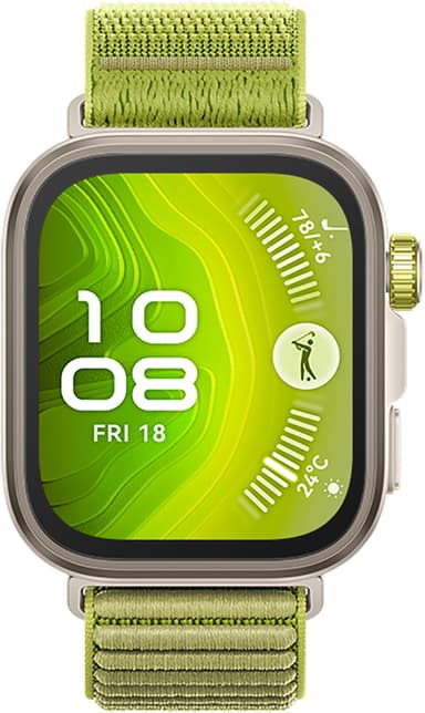 Huawei Watch Fit 4 Pro smartwatch (grön)