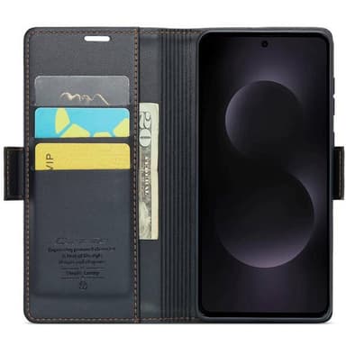 CaseMe mobilfodral 023 Samsung Galaxy S25 Edge - Svart