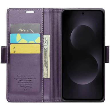 CaseMe mobilfodral 023 Samsung Galaxy S25 Edge - Lila