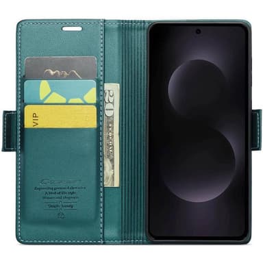 CaseMe mobilfodral 023 Samsung Galaxy S25 Edge - Petrol