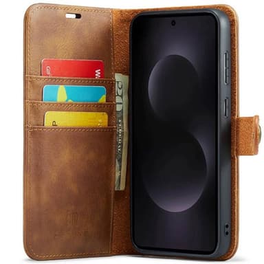 Mobilfodral DG-Ming 2i1 Samsung Galaxy S25 Edge - Brun