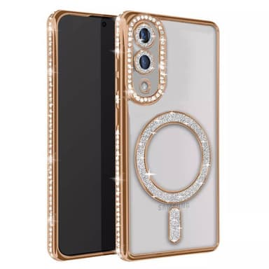 Diamond bling MagSafe skal Samsung Galaxy S25 Edge - Gold