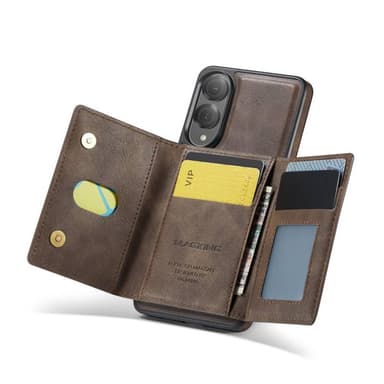 DG-Ming Magking K2 2i1 fodral Samsung Galaxy S25 Edge - Coffee