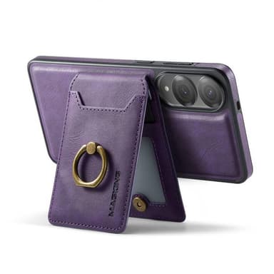 DG-Ming Magking K1 2i1 fodral Samsung Galaxy S25 Edge - Lila