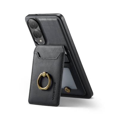 DG-Ming Magking K1 2i1 fodral Samsung Galaxy S25 Edge - Svart