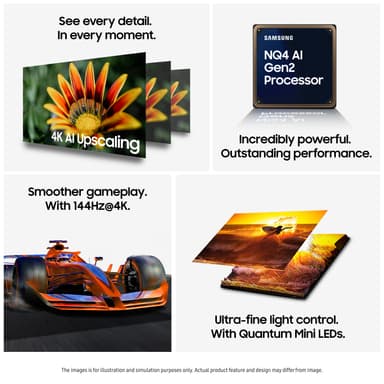 Samsung 55" QN85F 4K MiniLED Smart TV (2025)