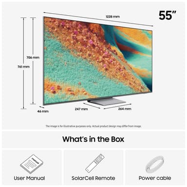 Samsung 55" QN85F 4K MiniLED Smart TV (2025)