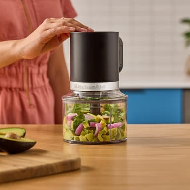 KitchenAid Go sladdlös hackare 5KTCR350BM (svart)