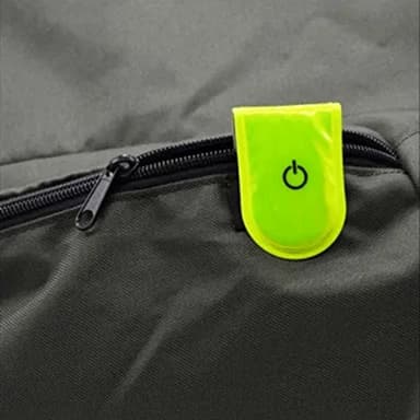 4st LED Ljus Magnetiska Clips Säkerhet Löpning Natt Camping Aktiviteter